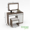 Bàn trang điểm Tatana BTD001 - Ảnh 3