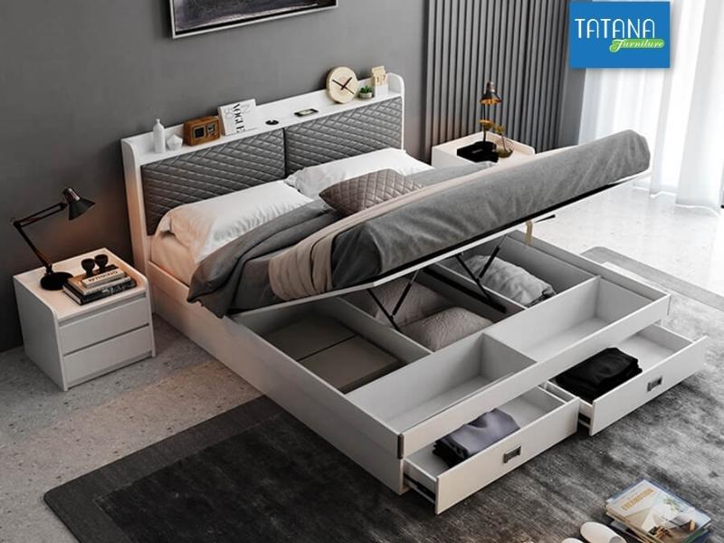 Thiết kế giường ngủ hiện đại