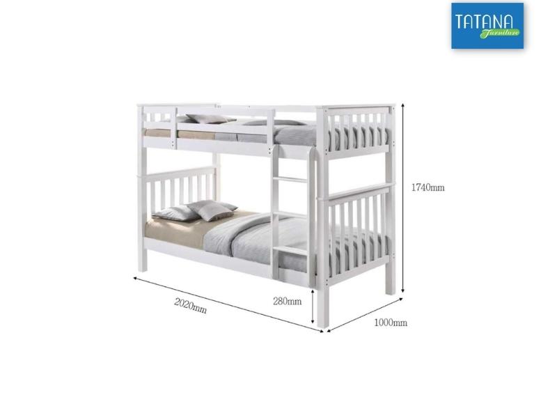 Kích thước giường tầng tùy thuộc vào lựa chọn của khách hàng