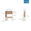Bàn học Tatana BH005 - Ảnh 8