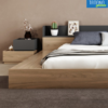 Giường gỗ Nhật ngăn kéo Tatana MDF033 - Ảnh 5
