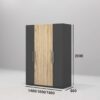 Tủ quần áo Tatana TU040 - Ảnh 9