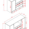 Tủ bếp Tatana TUB19 - Ảnh 2