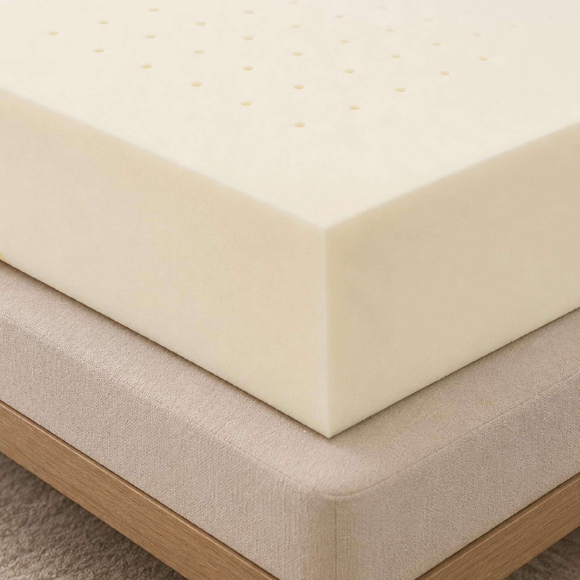 Nệm Cao Su Nhân Tạo Mát Lạnh Gấp 3 Tatana