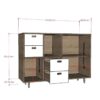 Tủ gỗ trang trí PK03 - Ảnh 6