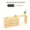 Bàn Làm Việc, Bàn Trang Điểm Kèm Tủ Đồ 6 Ngăn BLV020 - Ảnh 8