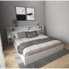 Giường Ngủ Ngăn Kéo Liền Kệ Đầu Giường Tatana MDF051