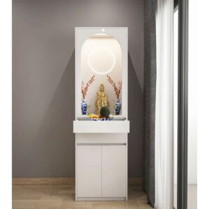 Tủ Thờ Đứng Gỗ MDF Có Đèn Led Tatana TT002