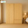 Tủ quần áo gỗ MDF TU048 - Ảnh 4