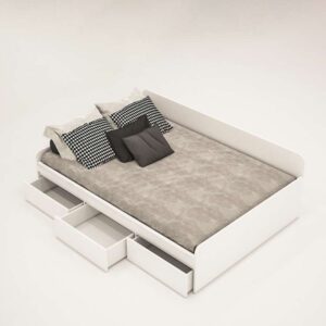Alternative view of Giường Ngủ Gỗ MDF 3 Hộc Kéo Tatana MDF055