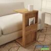 Kệ Sách Kết Hợp Bàn Gỗ MDF Kẹp Sofa KS037 - Ảnh 10