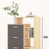 Kệ Tủ Gỗ Trang Trí Có Hộc Kéo Tatana PK013 - Ảnh 5