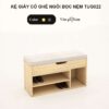 Kệ giày có ghế ngồi bọc nệm TUG022 - Ảnh 2