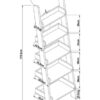Kệ gỗ trang trí PK018 - Ảnh 5