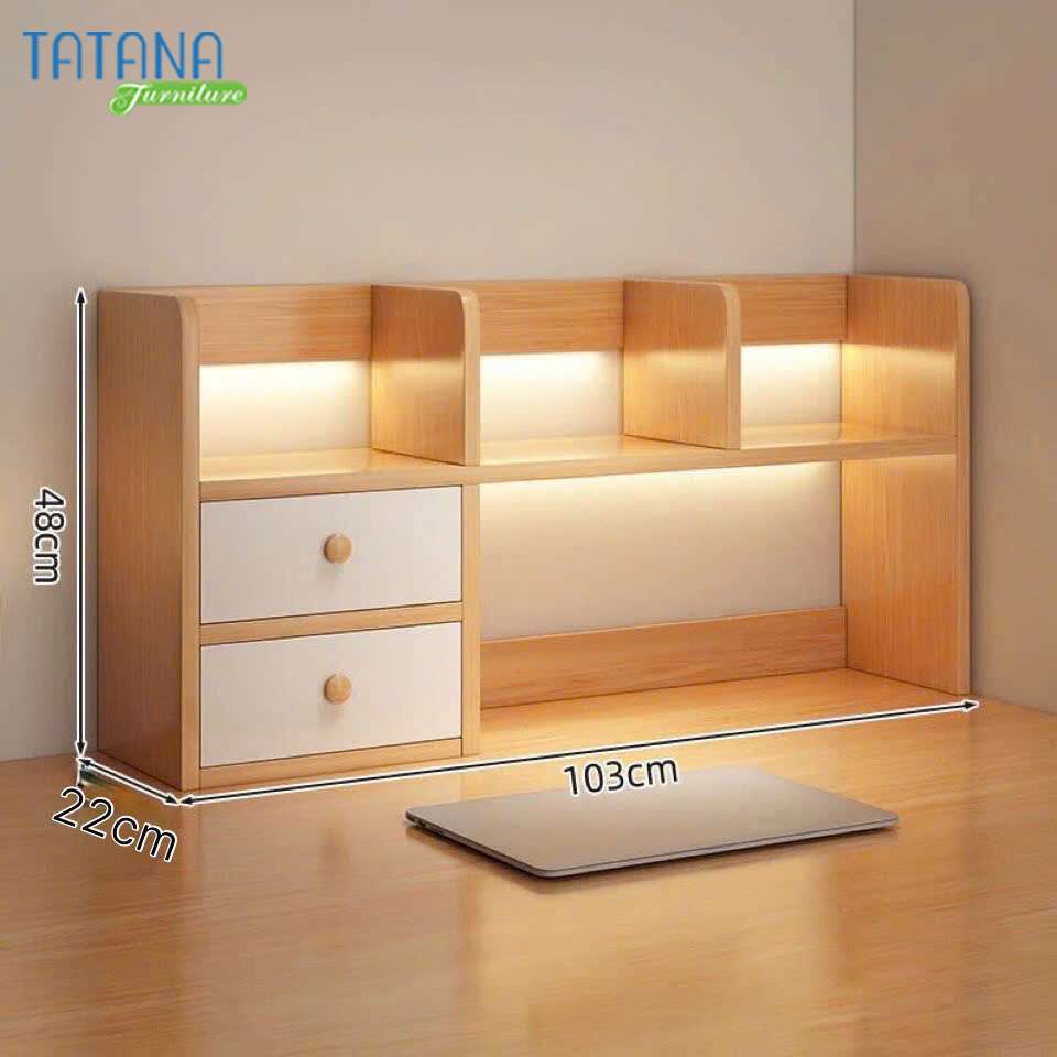Kệ Sách Để Bàn, Kệ Trang Trí Tatana KS046