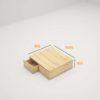 Giường ngủ gỗ khối hộp ngăn kéo Tatana MDF057 - Ảnh 5