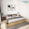 Giường ngủ gỗ khối hộp ngăn kéo Tatana MDF057 - Ảnh 9