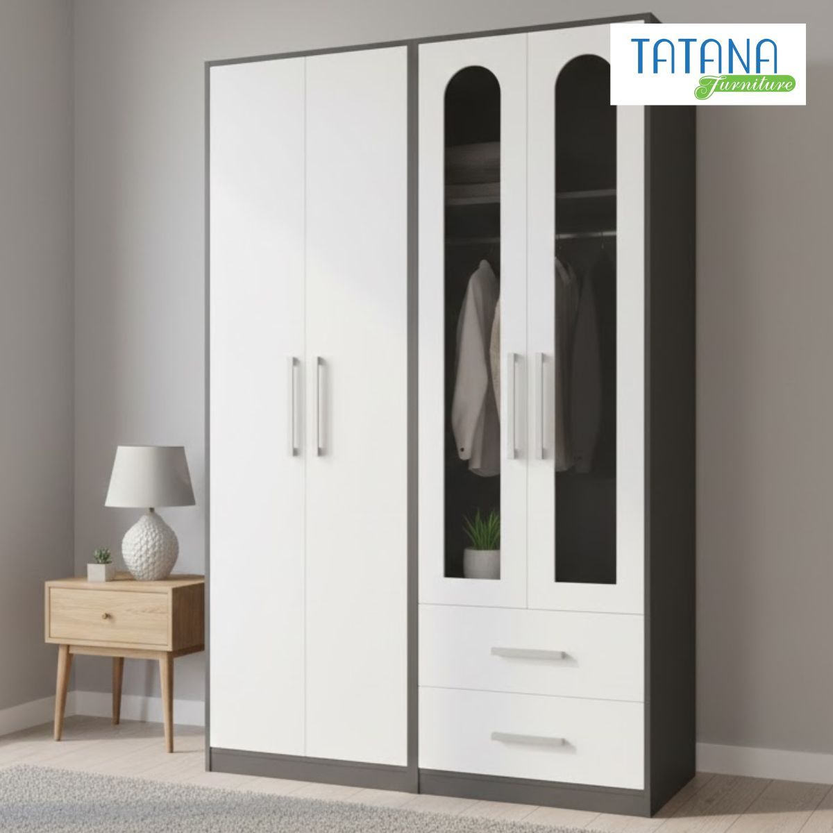 giá tủ quần áo gỗ mdf
