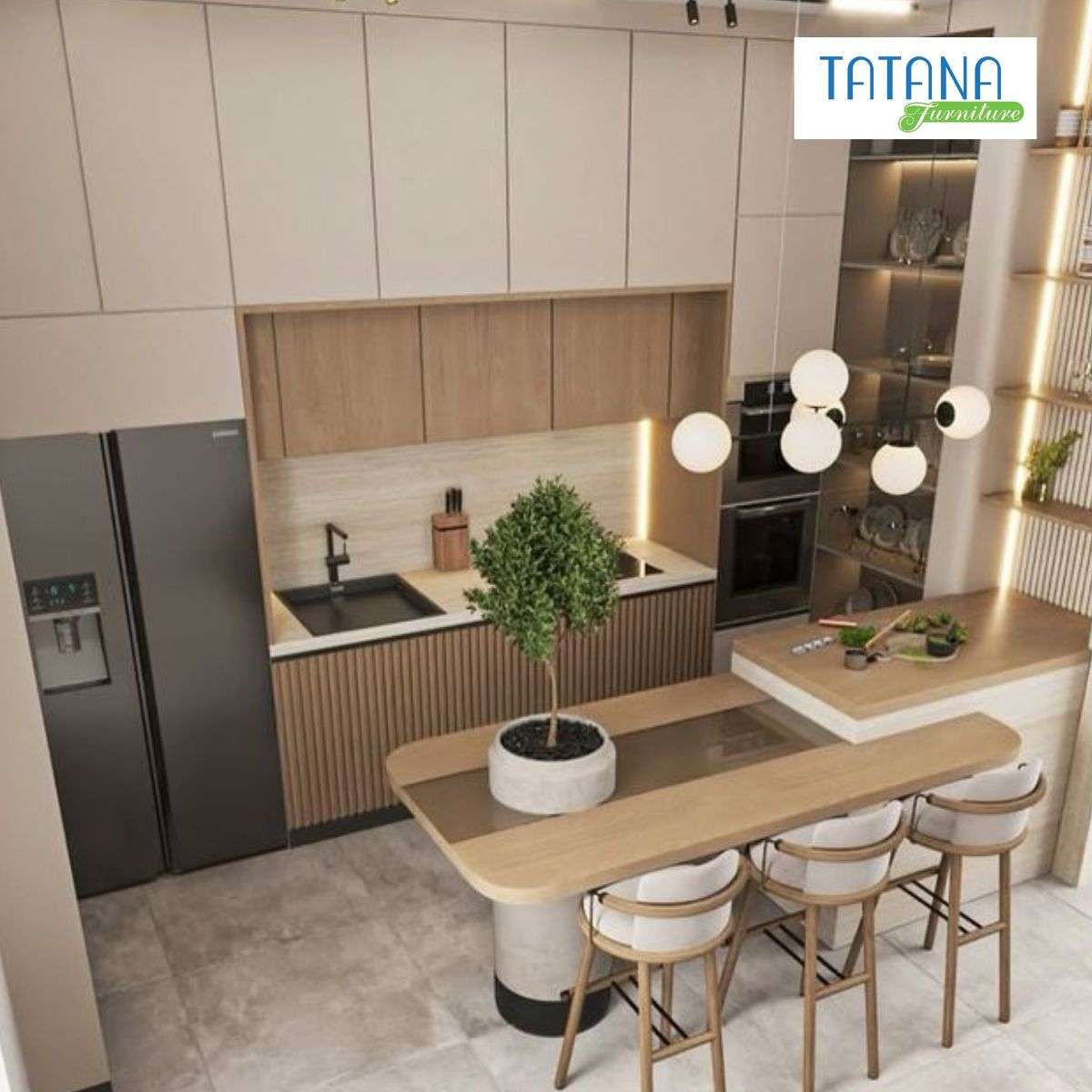 báo giá thi công nội thất phòng bếp