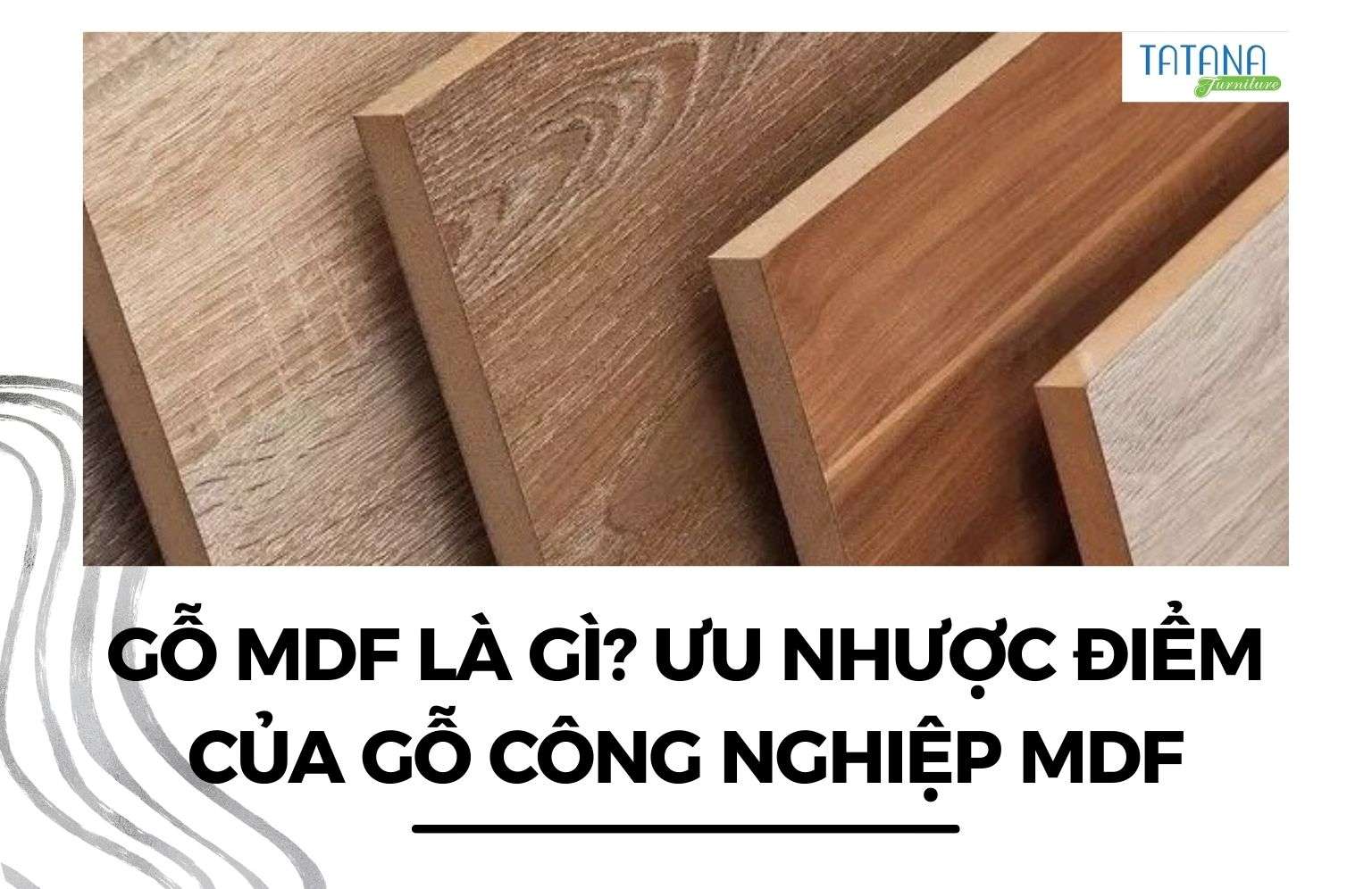 gỗ mdf là gì ưu nhược điểm