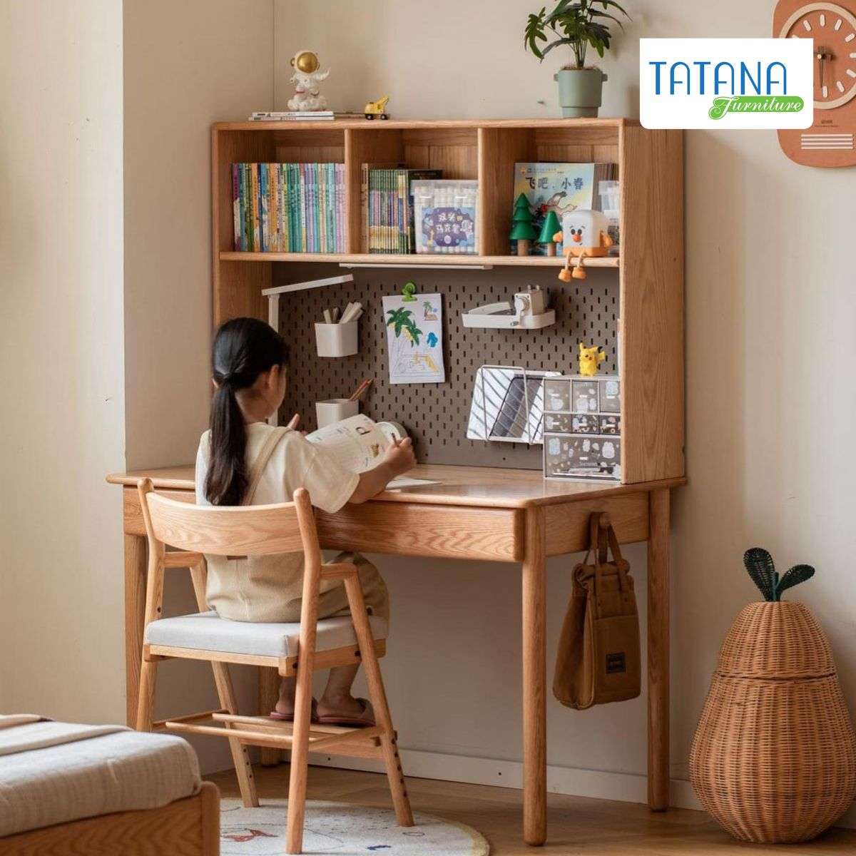 Tại sao gỗ MDF là chất liệu "quốc dân" cho bàn học của bé