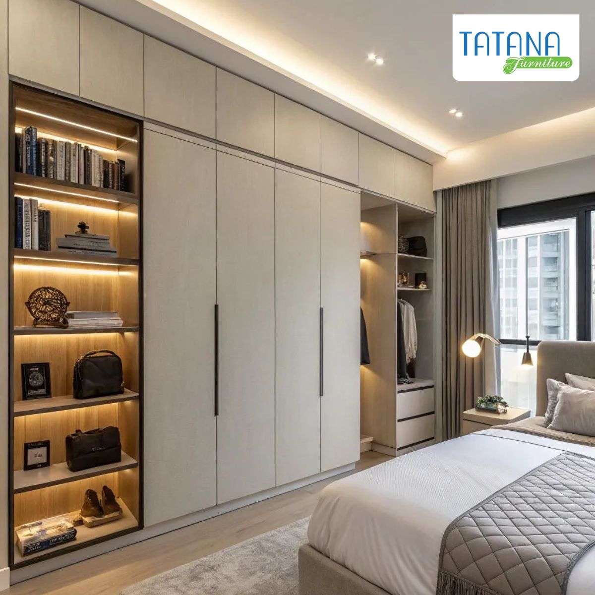 tủ quần áo cao kịch trần là gì