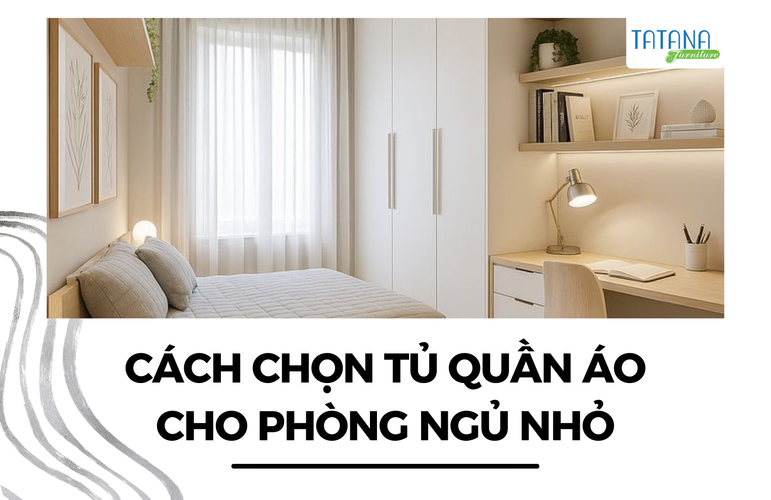 cách chọn tủ quần áo cho phòng ngủ nhỏ